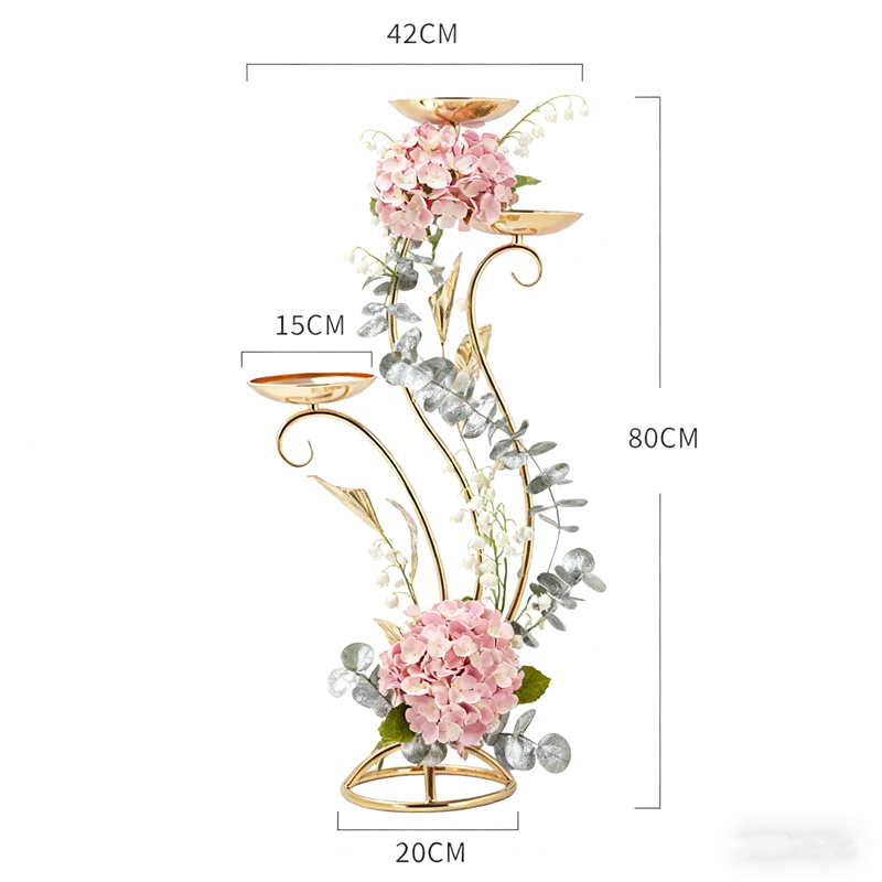 Wedding Decor Supply Store - ขาตั้งดอกไม้สีทองสำหรับร้านขายอุปกรณ์จัดงานแต่งงาน ฉากหลังงานเฉลิมฉลองเทศกาล ของตกแต่งบ้าน ของขวัญสำหรับงานหมั้นและขึ้นบ้านใหม่