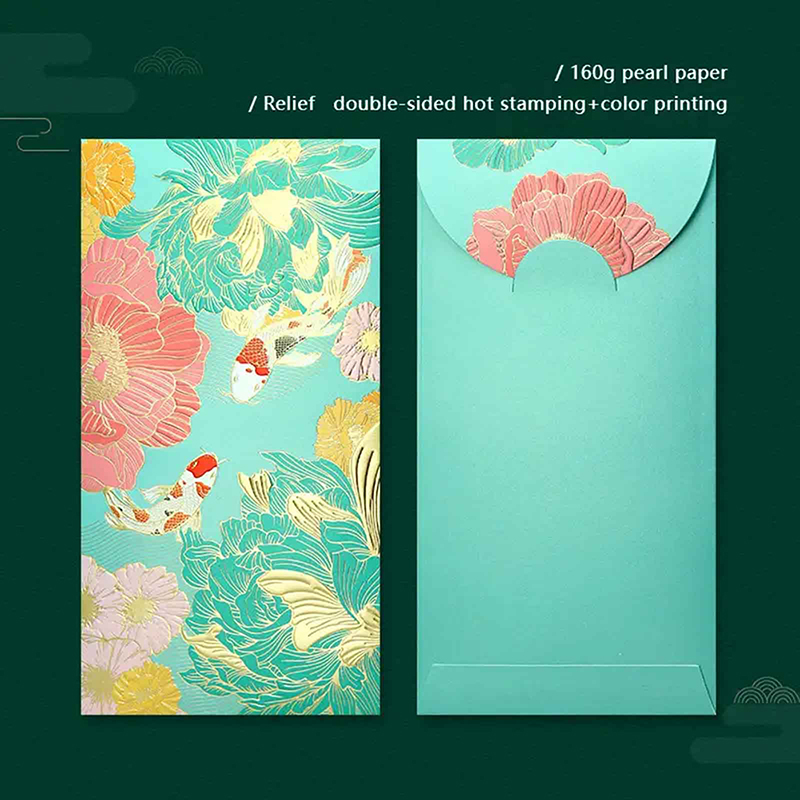ซองอั่งเปาสีแดงแบบใหม่ 6 ชิ้น  - Wedding Envelopes บทวิจารณ์และราคา