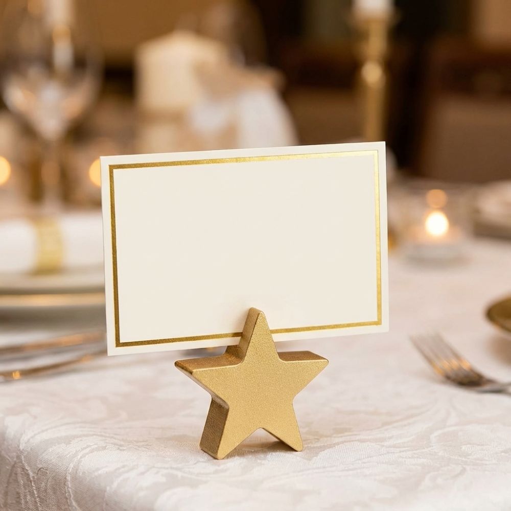 12 ชิ้น ป้ายเลขโต๊ะรูปดาวและหั - Table Number Gold บทวิจารณ์และราคา